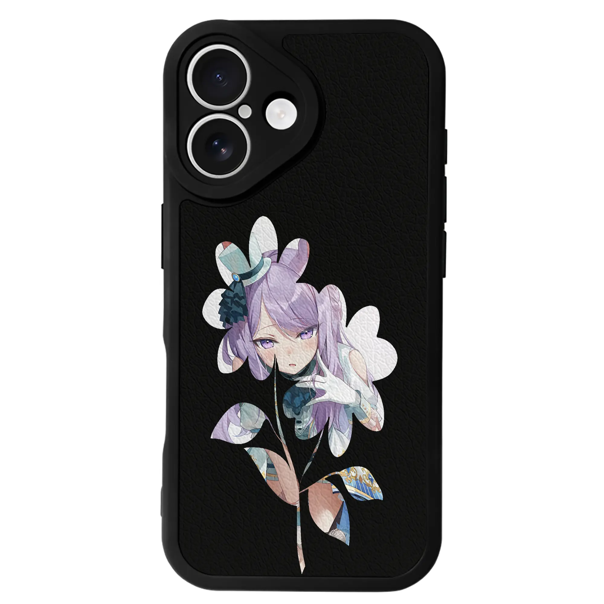 ウマ娘 プリティーダービー グッズ メジロマックイーン - IPhone 16シリーズ対応 ・ シリコンスマホケース ・ レザー調 ・ 高精度フィット ・ 耐衝撃 ・ ワイヤレス充電対応 ・ 精密カット